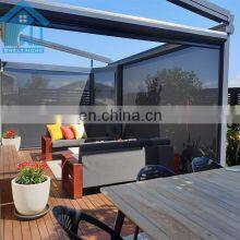 Remote Control Garden Electric Awning Waterproof Gazebo Retractable Patio Roof