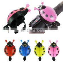 Aluminum Alloy Bicycle Bell Ring Lovely Kid Beetle Mini Cartoon Ladybug Ring Bell For Cycling Bicycle Bike Bell thumbnail-2