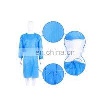 Blue Disposable Factory Medical Civil Isolation Surgical Gown thumbnail-4