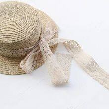 Sun-Proof Wholesale Paper Straw Designed Summer Fashion Wide-Brim Adults Beach Hat thumbnail-2