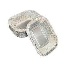 Small Aluminum Foil Tray 450ml | Disposable Baking Pan | Lightweight Food Container for Takeaway