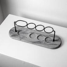 Customized Absorbent Stone Mat Diatomite Bathroom Toothbrush Holder With Rack thumbnail-2