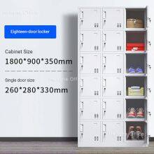 18-Door Commercial Steel Wardrobe SW-204 | Restaurant & Kitchen Staff Storage – Metal Wardrobe With Vent Holes & Anti-Pick Locks thumbnail-2