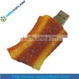 Stylish Roast Meat Shape Usb Flash Drive for Kids