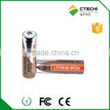 LFB10450 AAA 1.5V 1100mAh LI-FES2 Battery for Digital Camera/video thumbnail-1