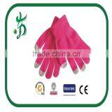 Ladies Knitted Driving Gloves Touch Screen Solid Gloves Texting Capacitive Smartphone thumbnail-1