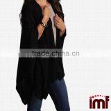 Chic Knitted Poncho Cape Shawl Wrap With Pockets Quality Choice thumbnail-3