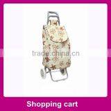 600D Oxford Supermarket Shopping Cart With Chair