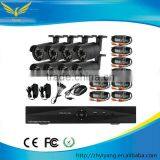 DVR monitor system! DVR KITS system with 8 Dome 720P AHD cameras CCTV System 8CH AHD DVR KIT CCTV Camera KIT