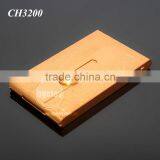 Push Up Push Down Button Folding Anodizing Gold Aluminum Knurling Business Metal Automatic Card Holder thumbnail-6