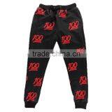 Screen Print Custom Quality Slim Fit Jogger Pants _Top Quality Wholesale Cotton Polyester Full Length Slim Fit Jogger thumbnail-2