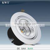 CE RoHS SAA TUV GS Certification High Lumen Dimmable Recessed Commercial COB LED Downlight thumbnail-5