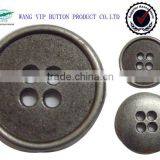 12.5mm New Style 4 Holes Metal Zinc Shirt Button