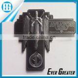 Custom Metal Aluminum Badges Metal Liquor Bottle Label Metal Wine Label,bottle Labels