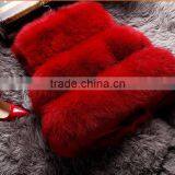 Lady's Fashion Fox Fur Long Vests For Women Cloth thumbnail-2