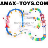 tra-1473630 Track train Electric powered track train and car 213pcs (with music and lights)