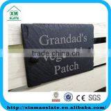 'factory Direct' 15x10cm Natural Edge Oiled Personalised Laser Design Slate Welcome Board Item DP-1510RD2AYJ thumbnail-1