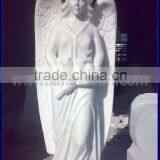 White Marble Large Angel Sculptures thumbnail-1