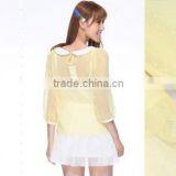 Factory Direct Sales 2015 NEW 75D Chiffon JACQUARD Fabric for Ladys Blouses and Dresses,scrafts,Garment,wedding Dress Etc thumbnail-1