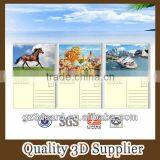 High Quality PET Custom 3d Lenticular Postcard