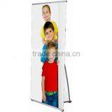 Outdoor Aluminum l Shape Banner Stand Display