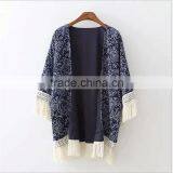 Wholesale Free Size Customaize Kaftan With Tassels Turkish Tunic thumbnail-1