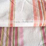 Linen Fabric Curtain With Line Design Printing