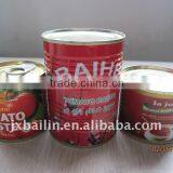 Tinned Tomato Sauce 800g,sweet ,brix28%-30%,wholesaler OEM thumbnail-3
