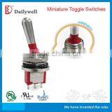 3P 4P SP DP GOLD PURE-TIN Miniature Toggle Switch thumbnail-5