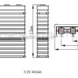 Wind Solar Hybrid Power System 3.2v 400ah Lifepo4 Battery Cell Solar Energy Electric Vehicle Batteries Backup Power thumbnail-2