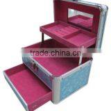 Hig quality and popular cosmetics box/ jewelry box