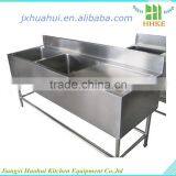 Double Drain Board Kitchen Sinks/commercial Stainless Steel Sink thumbnail-1