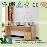 Home Furniture Functional Computer Desk/ Work Table/ Writing Desk and Storage Bookshelf