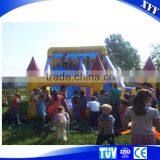New Design Inflatable Moonwalks With Slide Combo for Kids thumbnail-3