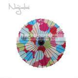 Candy Colors Hand Painted Handmade Japanese Traditional Paper Umbrella