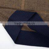 2015 Mens Winter Contrast Color V-neck Tight Pullover Sweater thumbnail-6