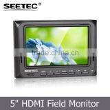 5" Hdmi Dual Monitor Field for Camera 5D II Mode With F970 Plate ST5D/O