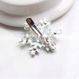 Fancy Frozen Elsa Snow Shape Alloy Snow Hair Clips thumbnail-6