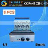 Automatic Electric 6 Fish Waffle Cake Maker Machine