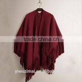 National Wind Jacquard Imitation and Super Big Plaid Shawl Cashmere Scarf thumbnail-1