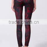 2016 Yoga Leggings Women's Fitness Pants Running Tights With Digital Printing Wholesale Clothing thumbnail-3