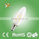 2015 New Product 4W LED Filament Artificia Candle Bulb Light E14/E12 With Bulb CRI 80 thumbnail-2