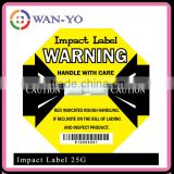 [ Impact Label for logistics using ]