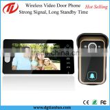 Long Standby Touch Screen Cordless Video Door Phone 7 Inch