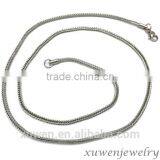 Foxtail Stainless Steel Twisted Link Roll Jewelry Chain