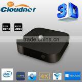 Cloudnetgo Win 8.1 + Android 4.4 Dual OS Mini PC TV Box Intel Z3735F Quad Core 2GB RAM 32GB ROM Smart TV Box KODI Preinstalled