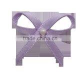 Princess Style Beautiful Bowknot Shape Set Beads Wholesale Satin Ribbon thumbnail-1