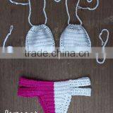 2016 Popular Sexy Crochet Bikini Swimwear for Women thumbnail-5