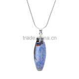 Jewelry 2016 Hot Gemstone Necklace Crystal Stone Pendant Necklace thumbnail-3