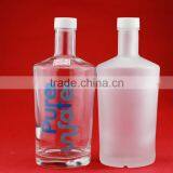 Grey Frosted Glass Bottle 750ml Soda Water Glass Bottle Glass Oil Vinegar Bottle thumbnail-5